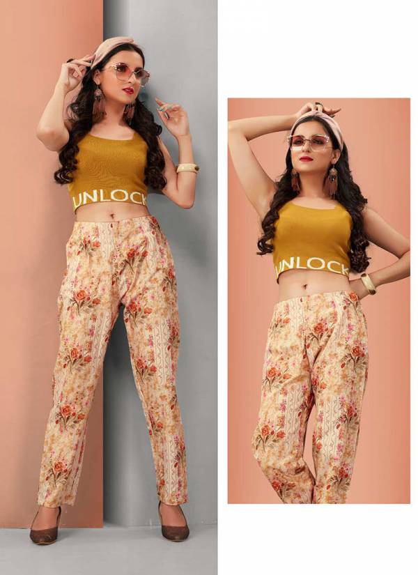 Latest Collection Of Fancy Flex Cotton Printed Pants